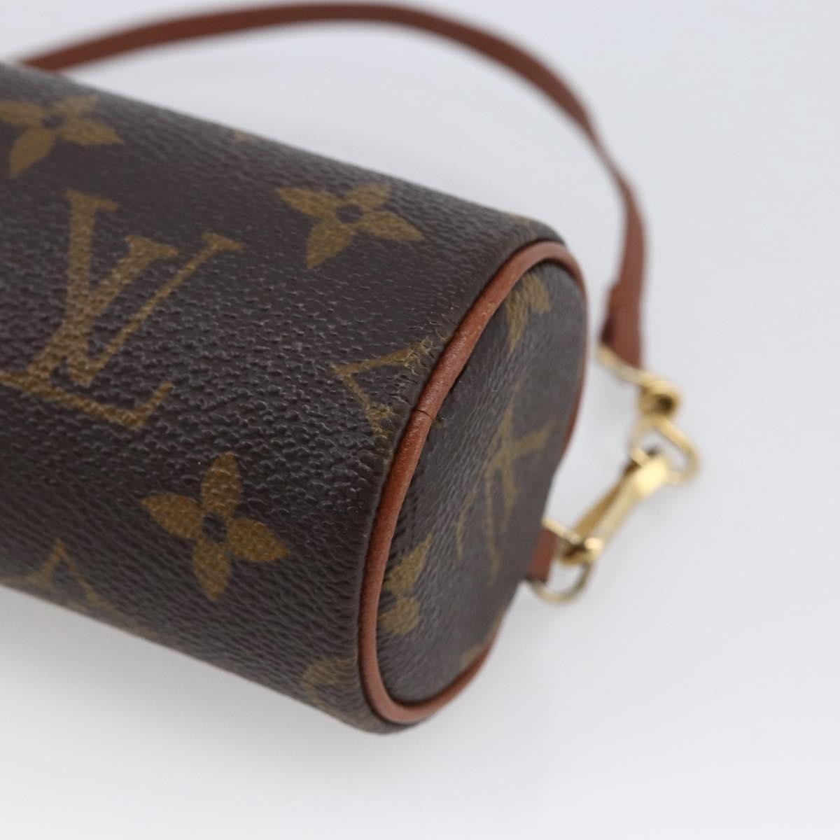 Louis Vuitton Papillon Pochette Monogram Canvas Brown Canvas Clutche & Pouche Bag