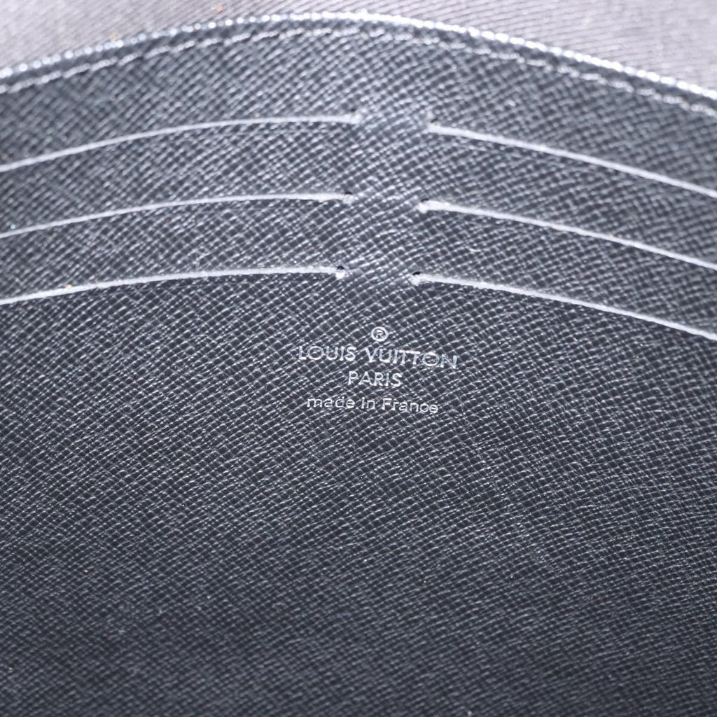 Louis Vuitton Pochette Voyage Monogram Eclipse Canvas Gray Canvas Clutche & Pouche Bag