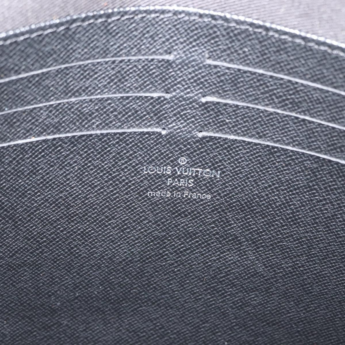 Louis Vuitton Pochette Voyage Monogram Eclipse Canvas Gray Canvas Clutche & Pouche Bag