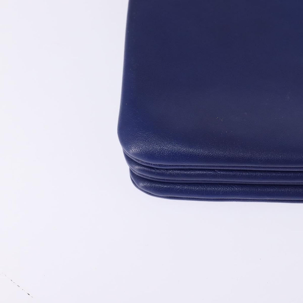 Celine Trio Crossbody Bag Leather Blue Leather Crossbody Bag Bag