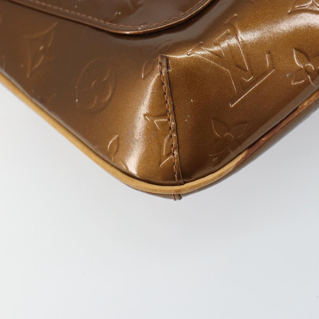 Louis Vuitton Thompson Street Handbag Monogram Vernis Brown Patent_Leather Shoulder Bag