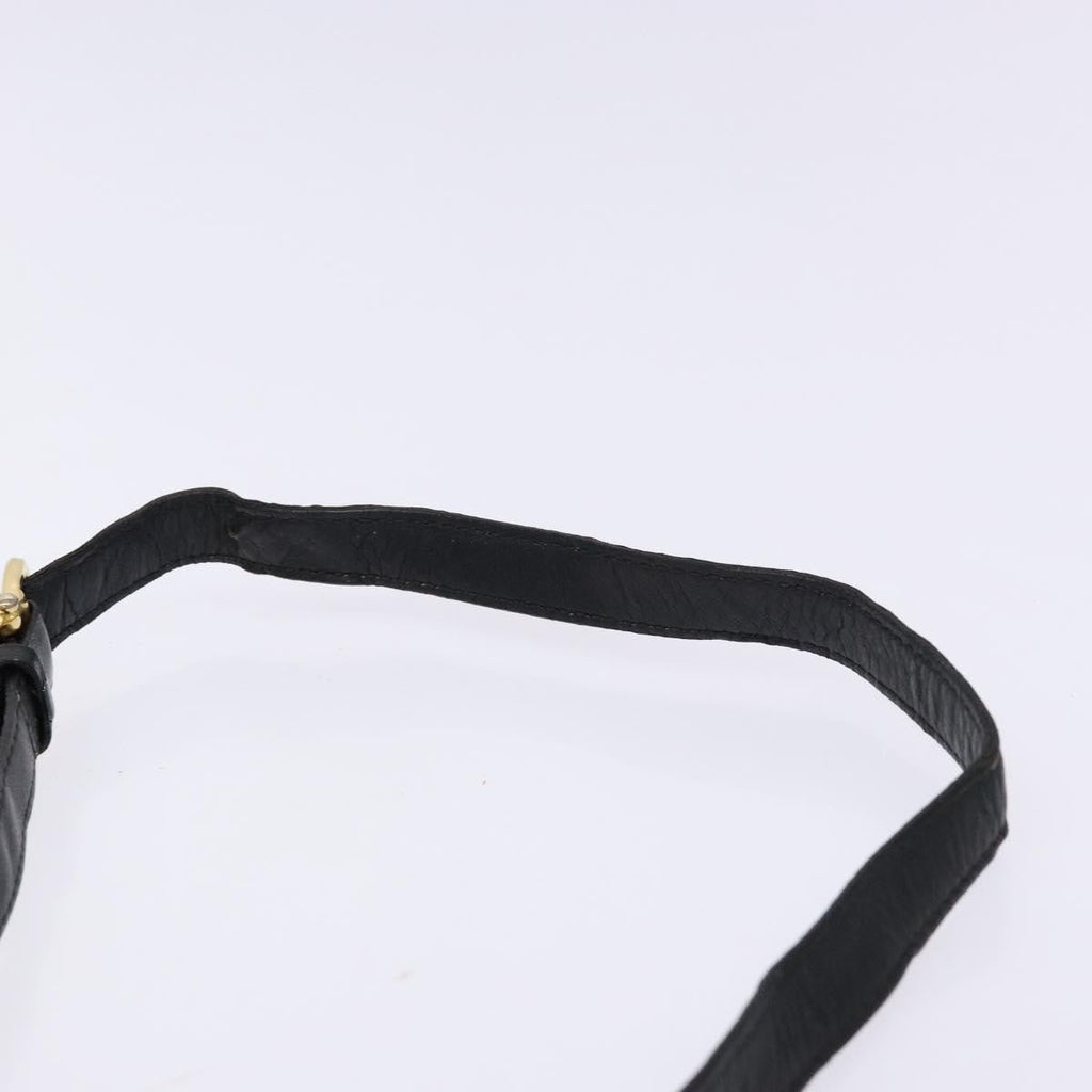 Celine C Sulky Shoulder Bag Canvas And Leather Navy Canvas Shoulder Bag Bag