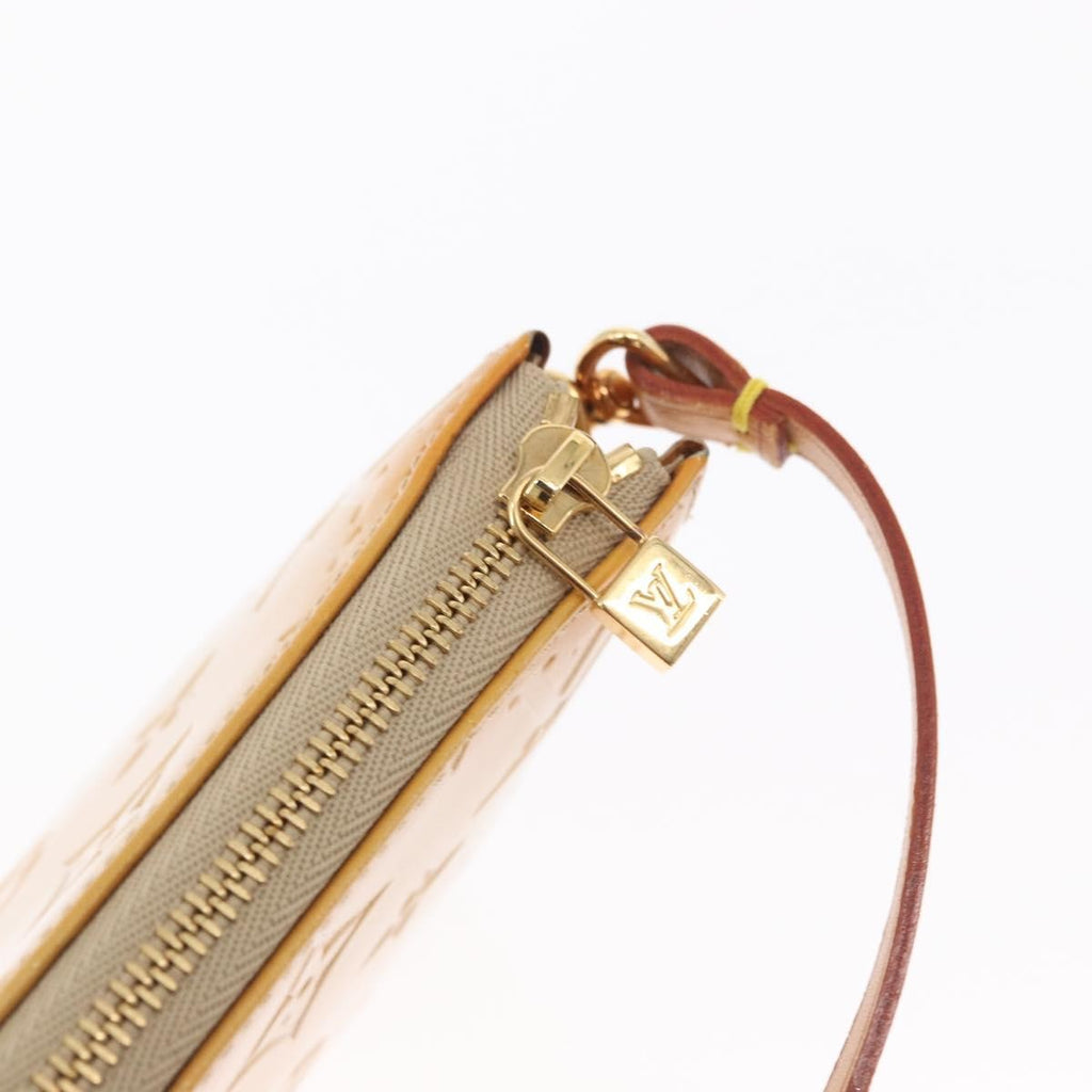 Louis Vuitton Lexington Pochette Patent Leather Beige Patent_Leather Clutche & Pouche Bag