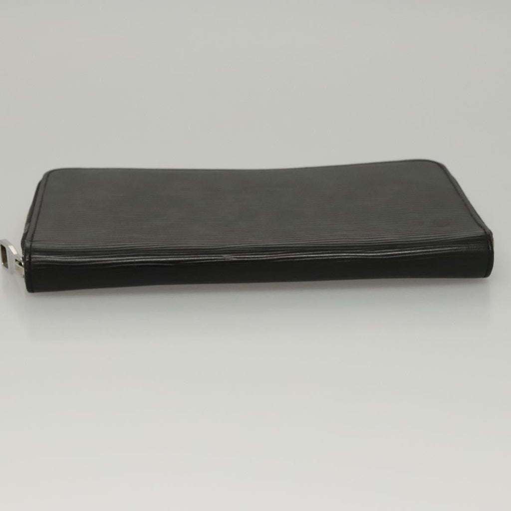 Louis Vuitton Zippy Organizer Epi Leather Black Leather Wallets Accessory