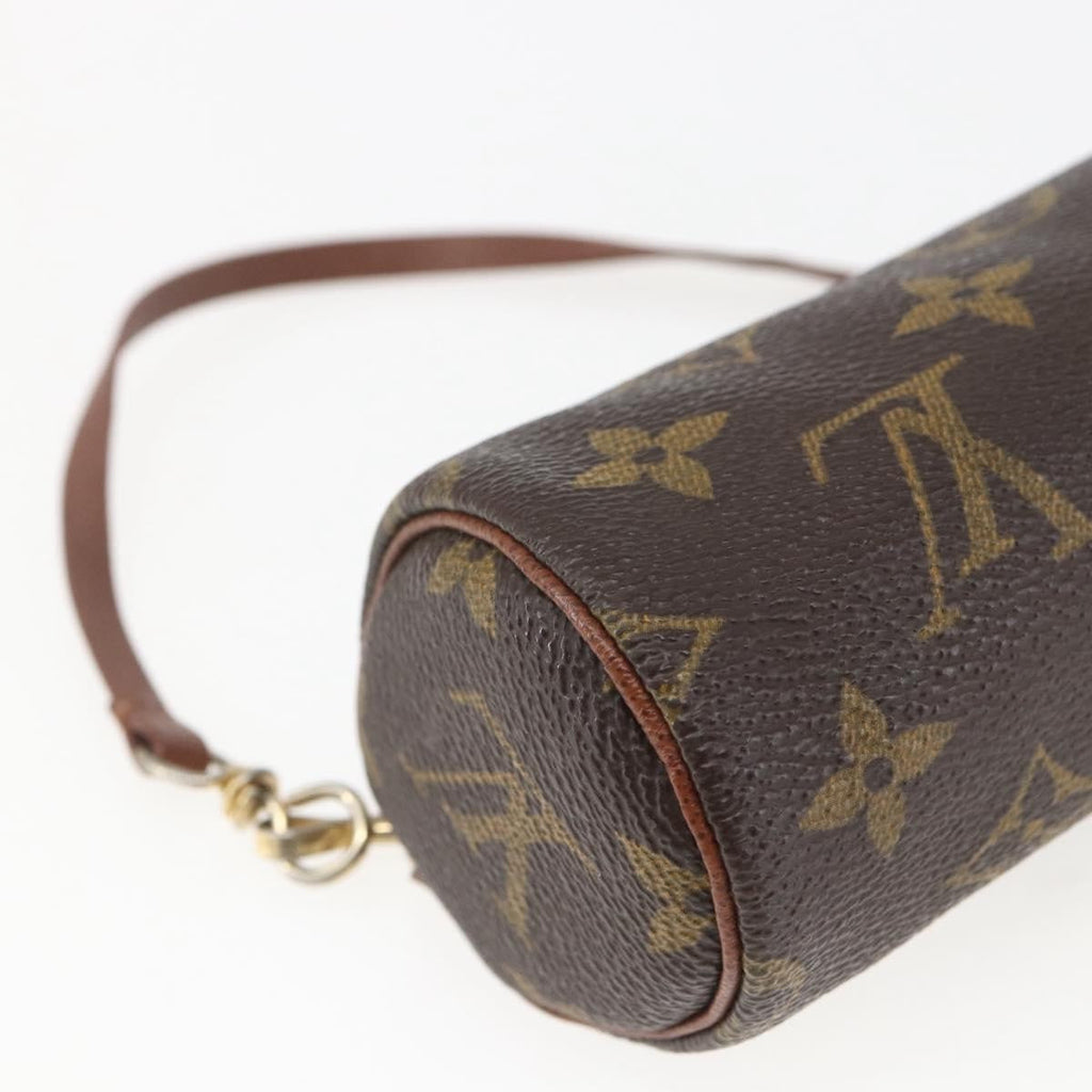 Louis Vuitton Papillon Pochette Monogram Canvas Brown Canvas Clutche & Pouche Bag