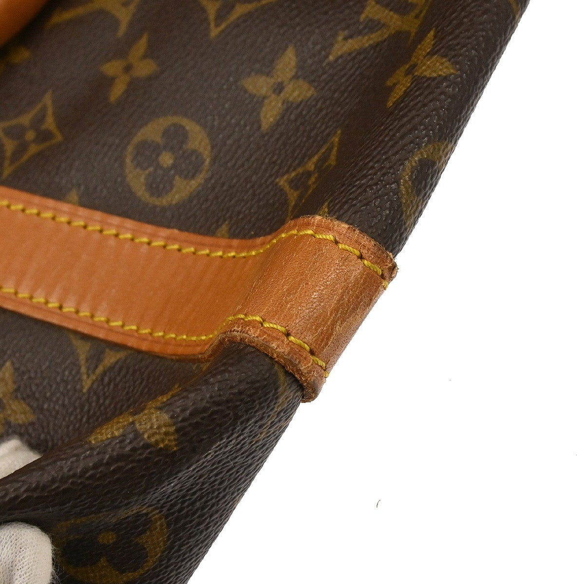 Louis Vuitton Keepall Bag Monogram Canvas Brown Canvas Travel Bag