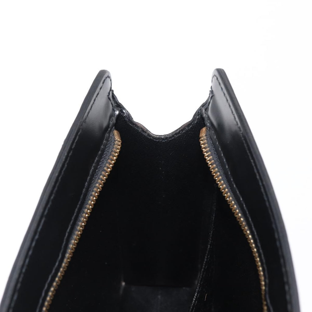 Louis Vuitton Pochette Homme Epi Leather Black Leather Clutche & Pouche Bag