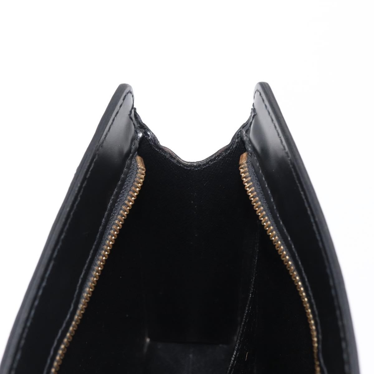 Louis Vuitton Pochette Homme Epi Leather Black Leather Clutche & Pouche Bag