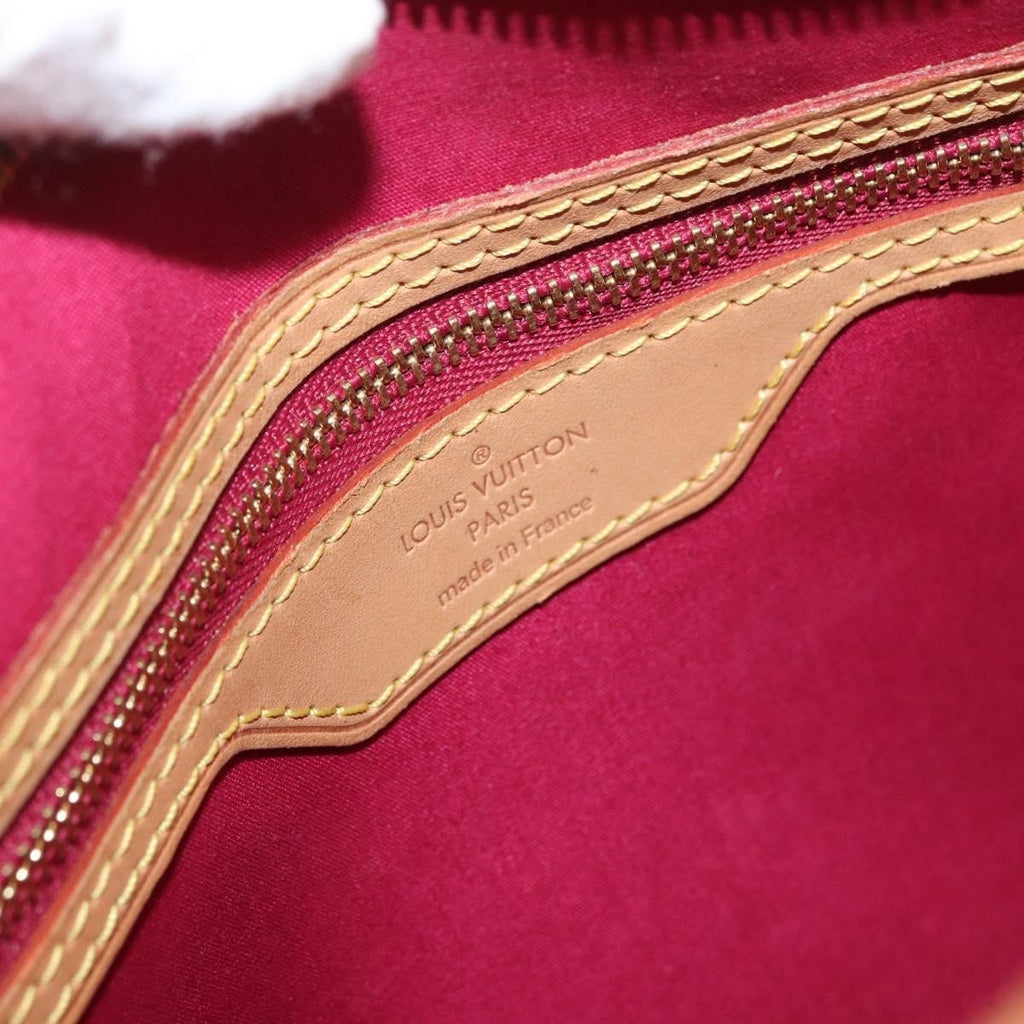 Louis Vuitton Blair Monogram Vernis Pink Patent_Leather Handbag