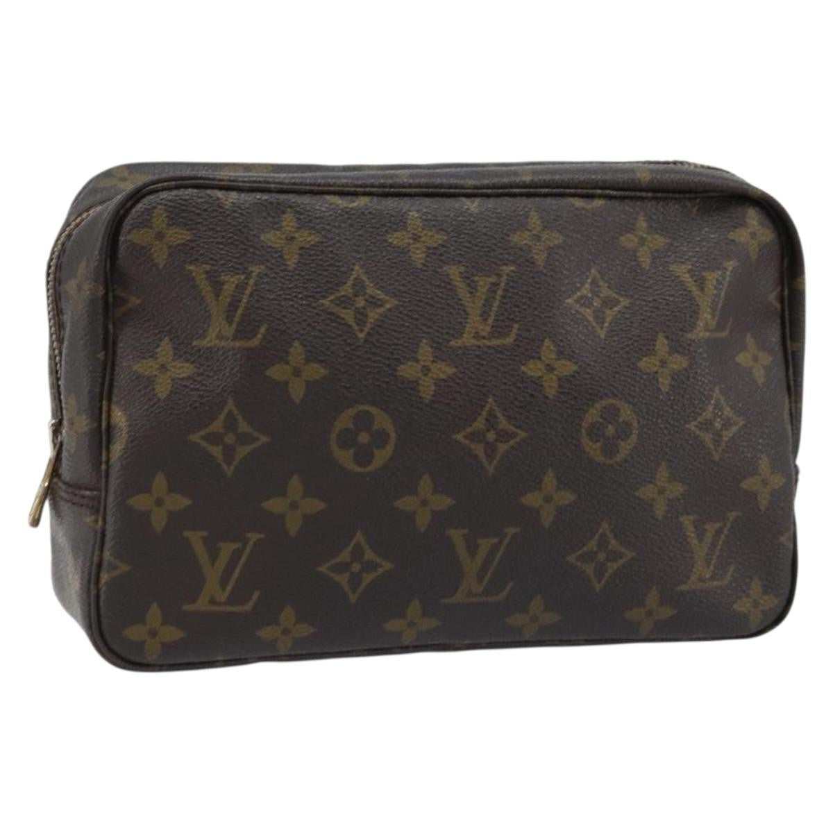 Louis Vuitton Trousse Toilette Monogram Canvas Brown Canvas Clutche & Pouche Bag