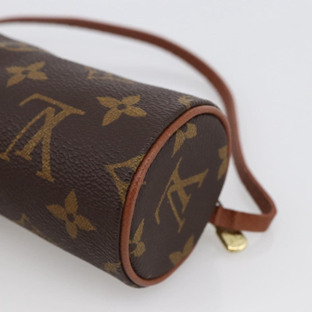 Louis Vuitton Papillon Pochette Monogram Canvas Brown Canvas Clutche & Pouche Bag