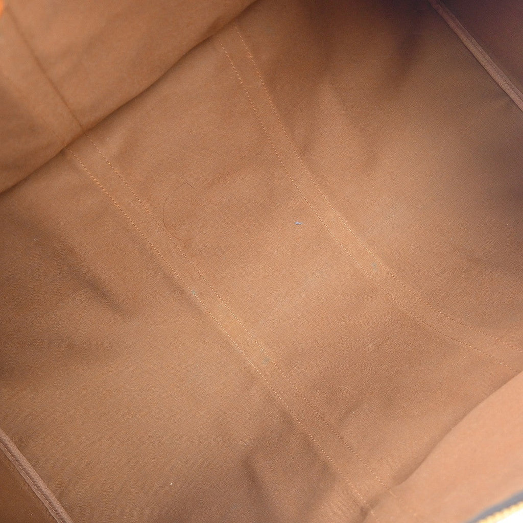 Louis Vuitton Keepall Bag Monogram Canvas Brown Canvas Travel Bag