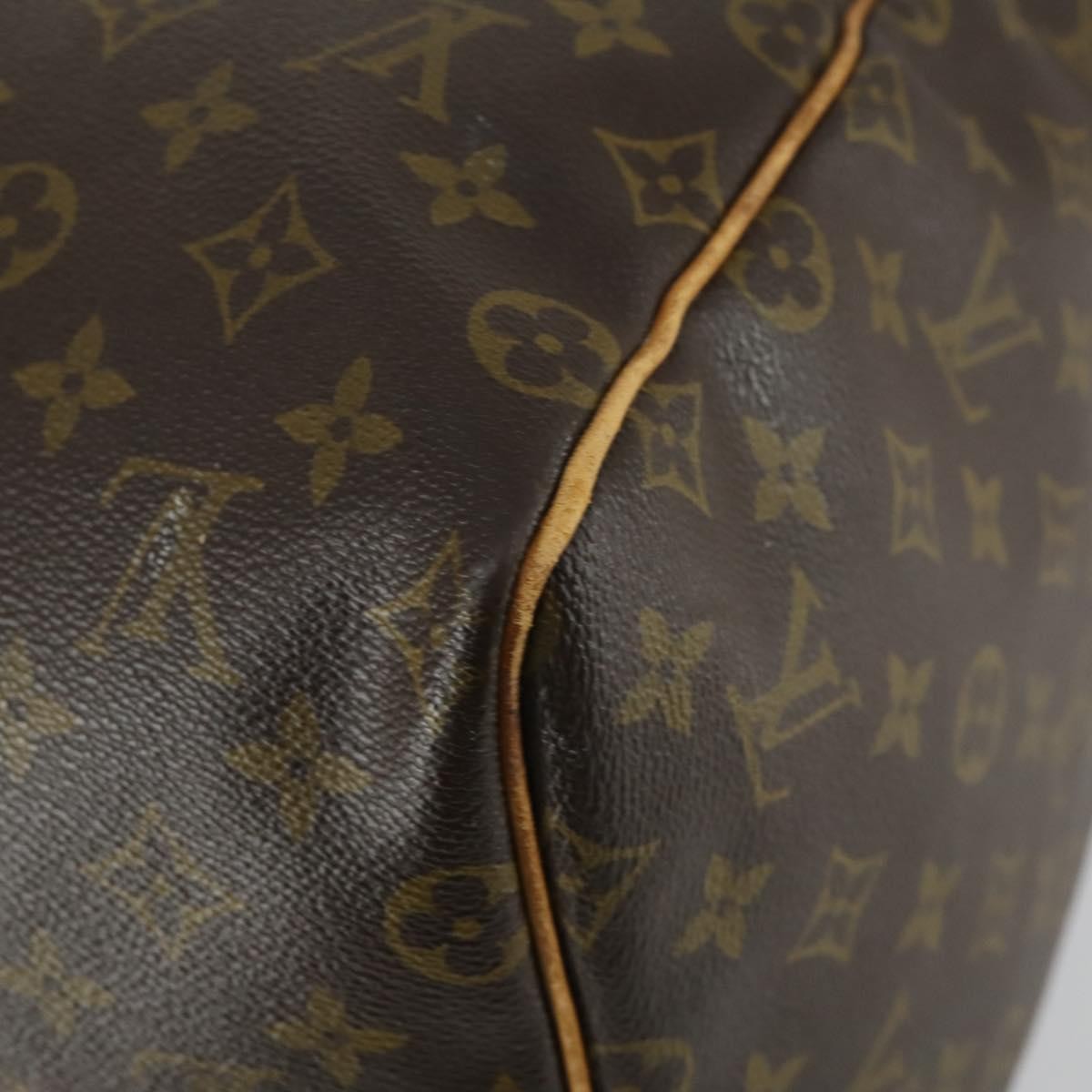 Louis Vuitton Keepall Bag Monogram Canvas Brown Canvas Travel Bag