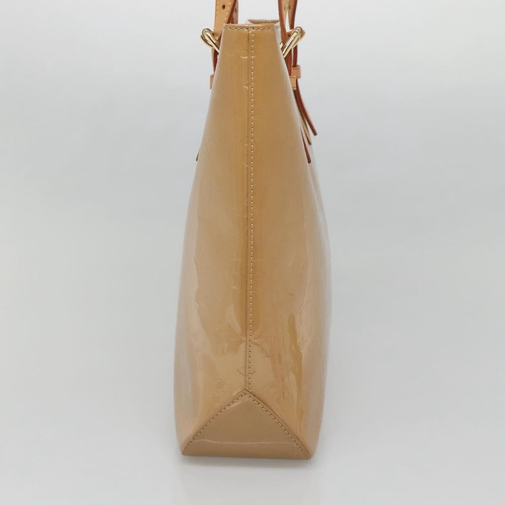 Louis Vuitton Brentwood Handbag Monogram Vernis Brown Patent_Leather Shoulder Bag