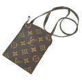 Louis Vuitton Pochette Secret Monogram Canvas Brown Canvas Clutche & Pouche Bag