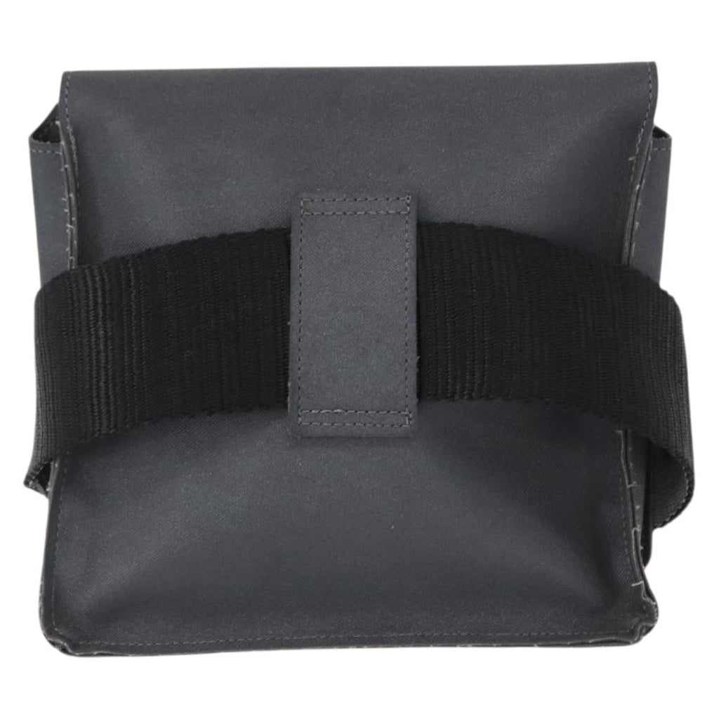 Chanel Sport Line Waist Bag Nylon Gray Nylon Shoulder Bag Bag