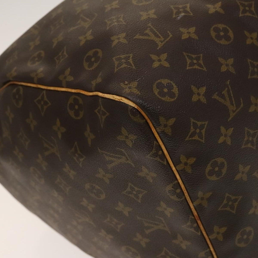 Louis Vuitton Keepall Bag Monogram Canvas Brown Canvas Travel Bag