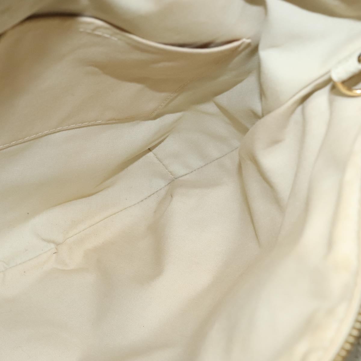 Louis Vuitton Marina Handbag Mini Lin Croisette Beige Canvas Handbag