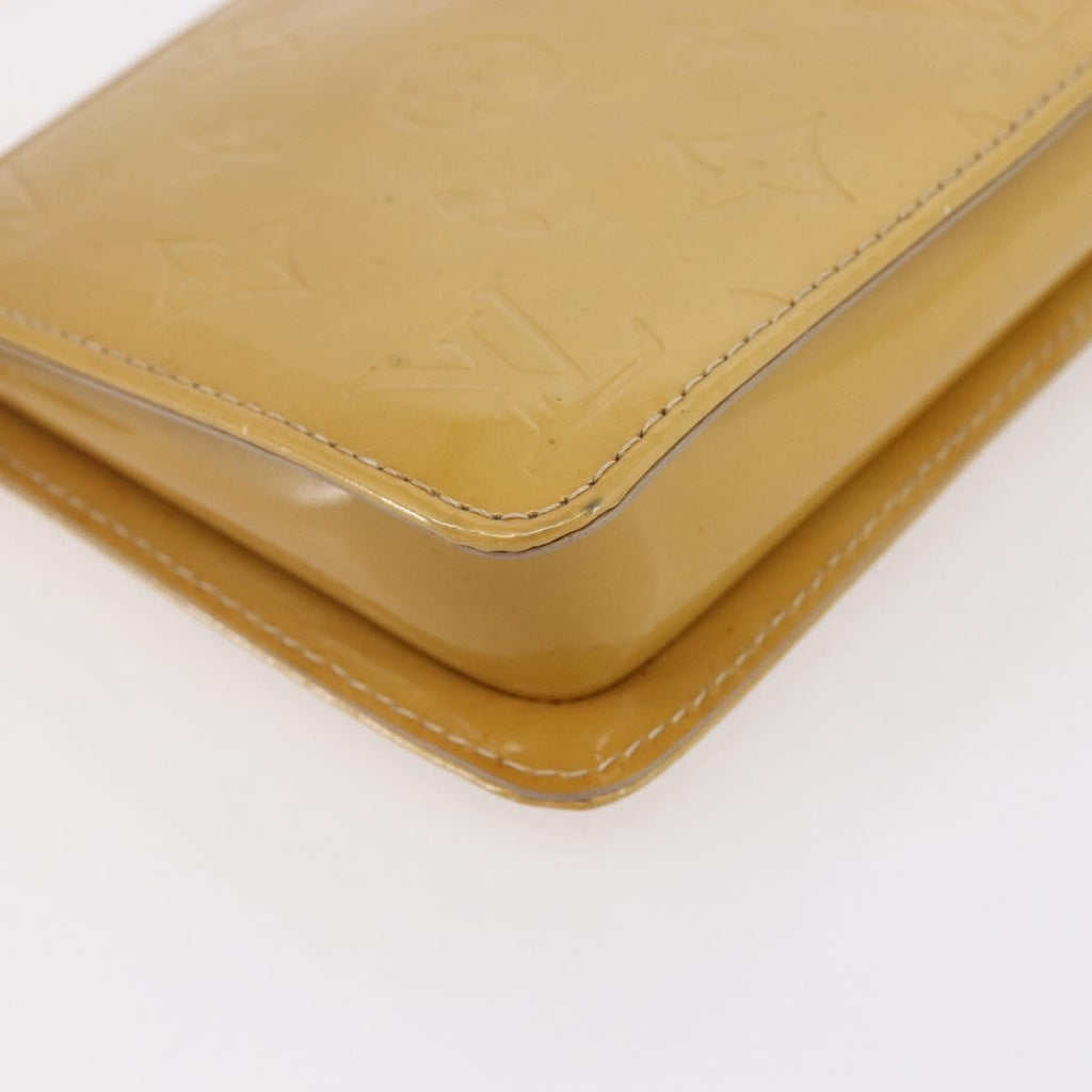 Louis Vuitton Lexington Pochette Monogram Vernis Beige Patent_Leather Clutche & Pouche Bag