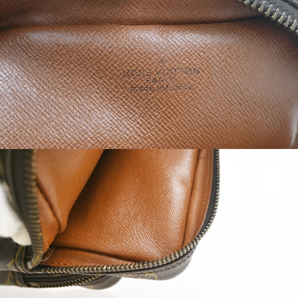 Louis Vuitton Amazone Bag Monogram Canvas Brown Canvas Shoulder Bag