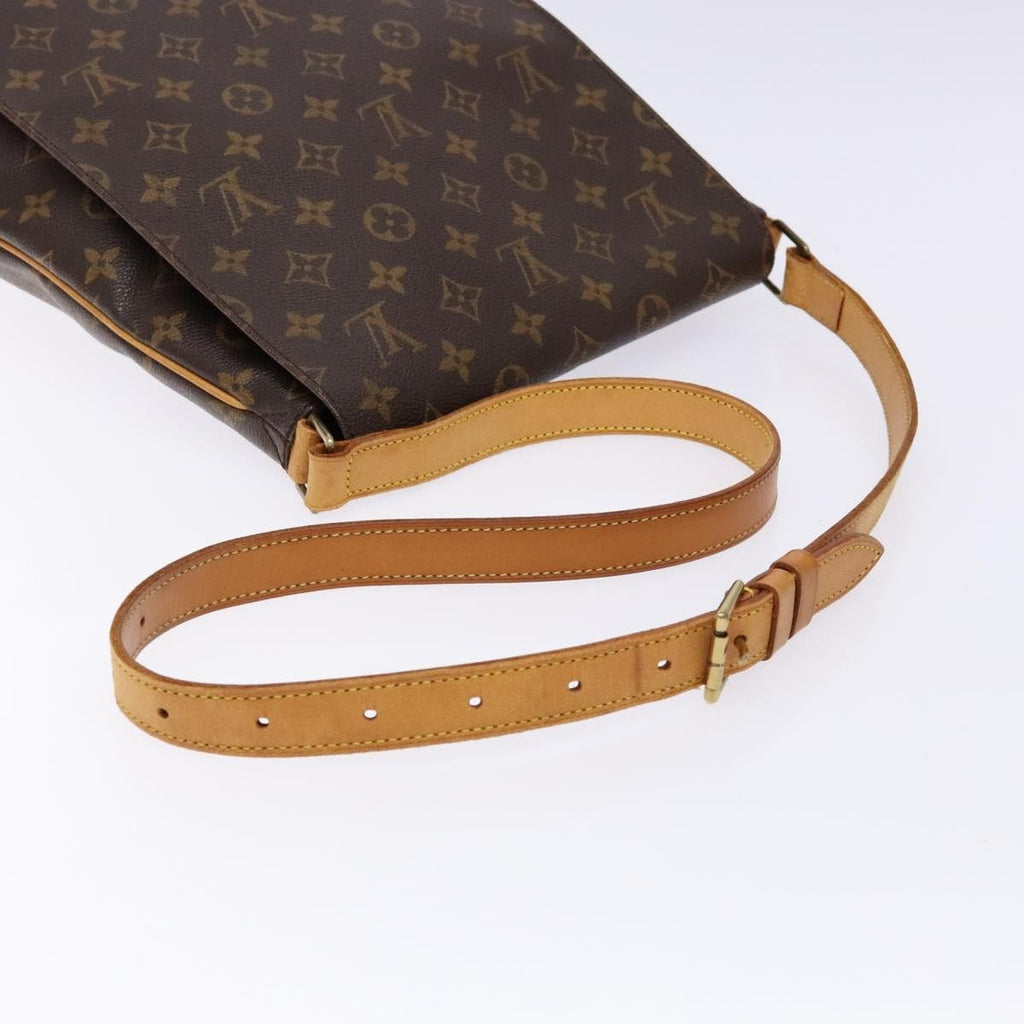 Louis Vuitton Musette Salsa Handbag Monogram Canvas Brown Canvas Bag