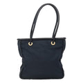 Celine Circle Logo Handbag Nylon Navy Nylon Tote Bag Bag