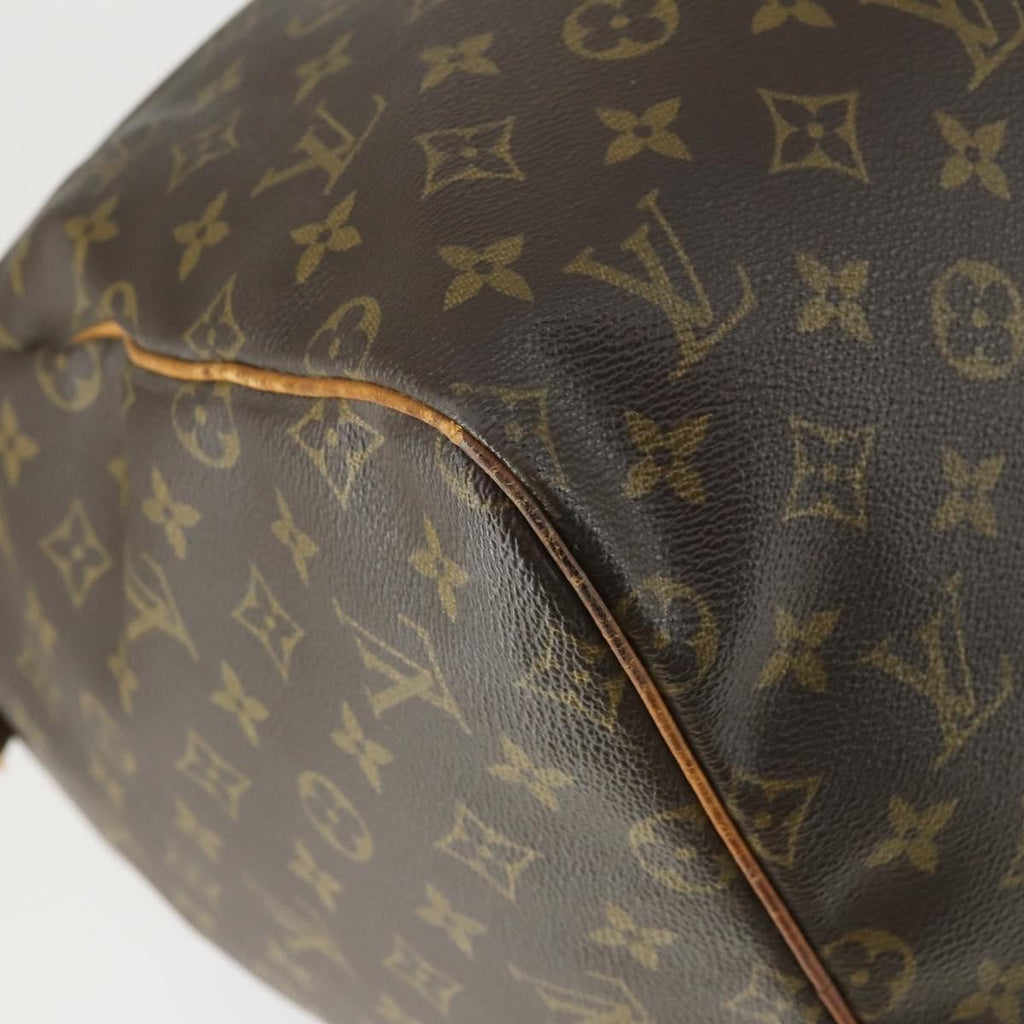 Louis Vuitton Keepall Bag Monogram Canvas Brown Canvas Travel Bag