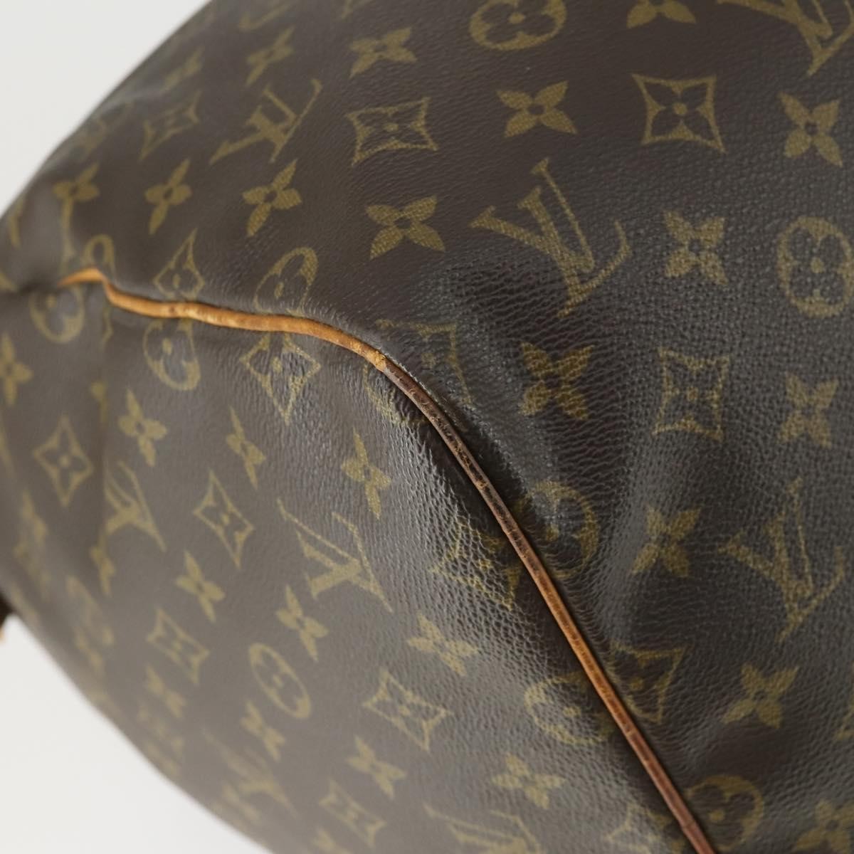 Louis Vuitton Keepall Bag Monogram Canvas Brown Canvas Travel Bag