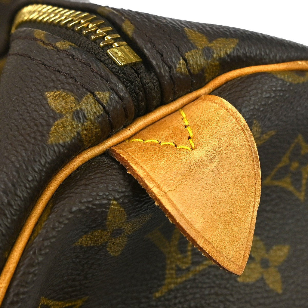 Louis Vuitton Keepall Bag Monogram Canvas Brown Canvas Travel Bag