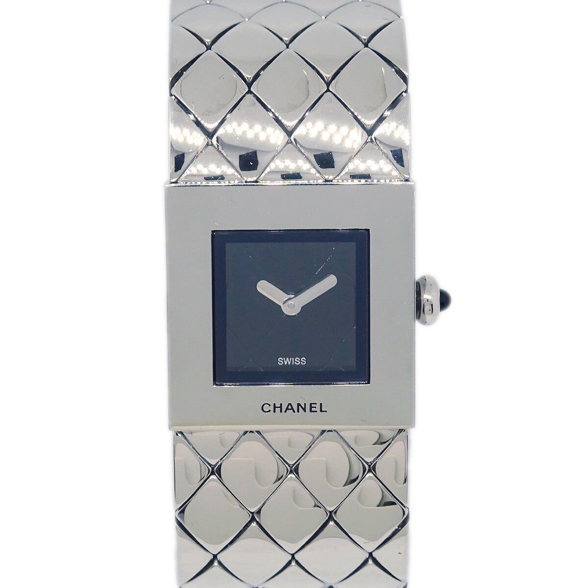 Chanel Matelasse Quartz Watch Stainless Steel Watch