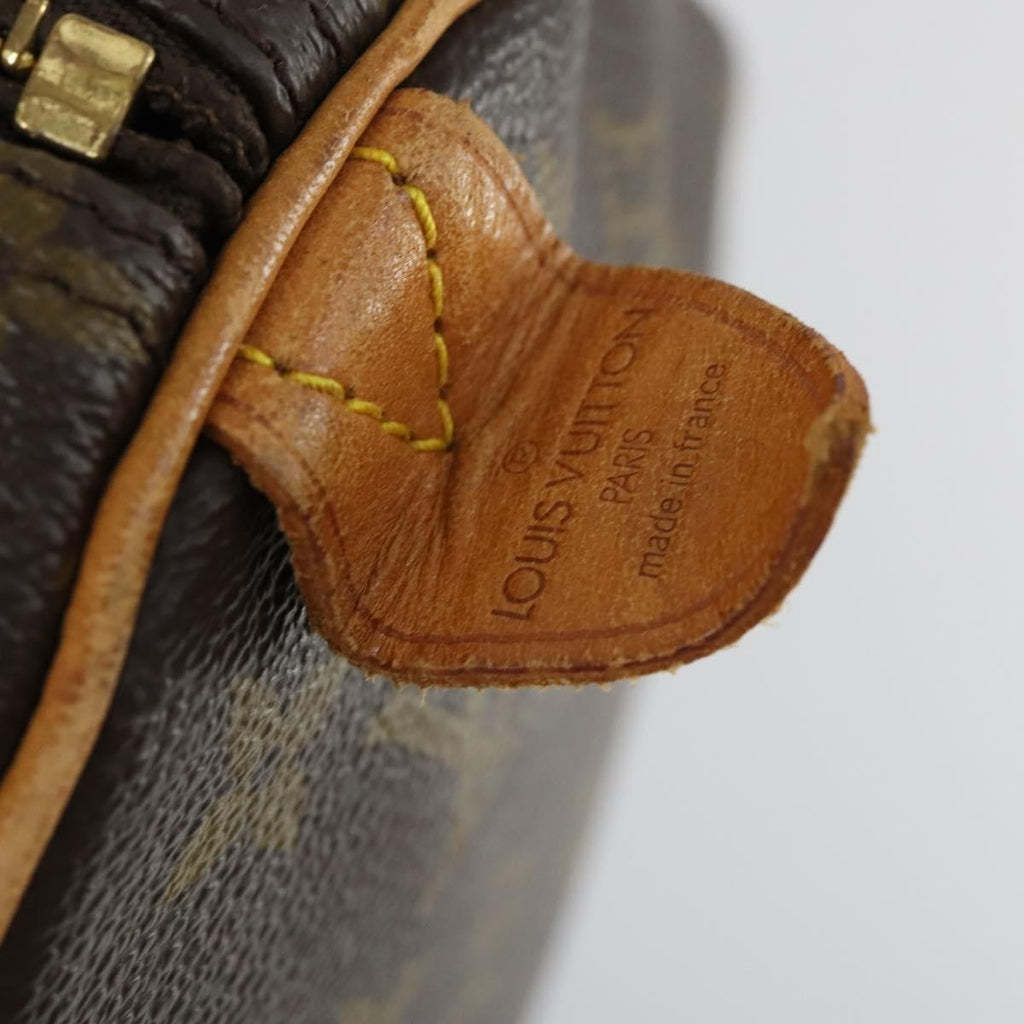 Louis Vuitton Keepall Bag Monogram Canvas Brown Canvas Travel Bag
