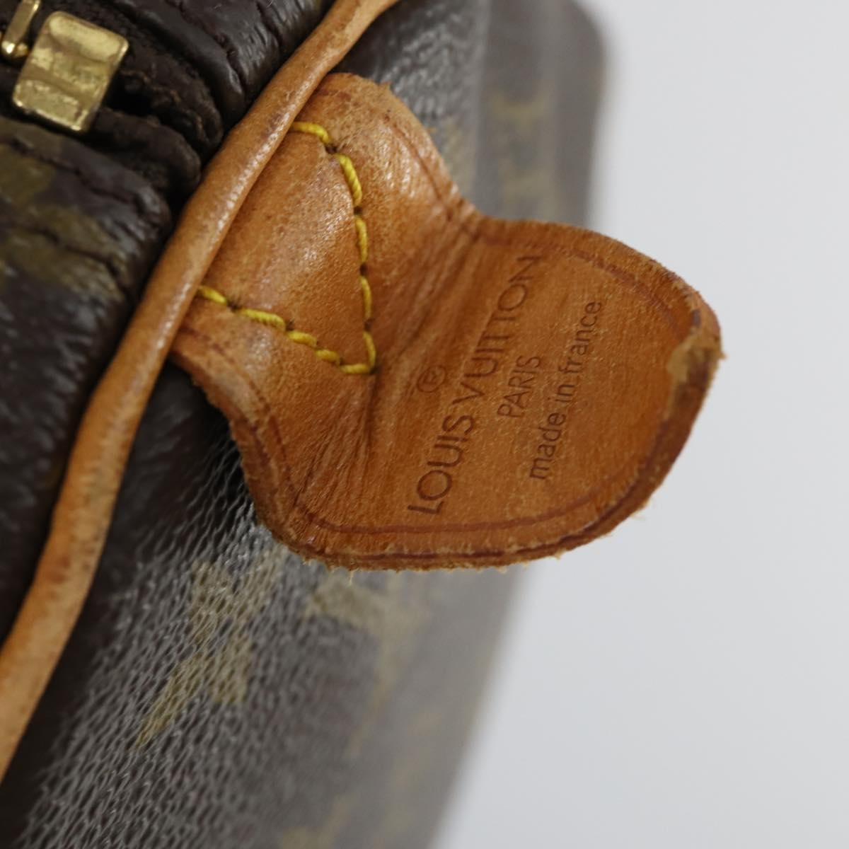 Louis Vuitton Keepall Bag Monogram Canvas Brown Canvas Travel Bag