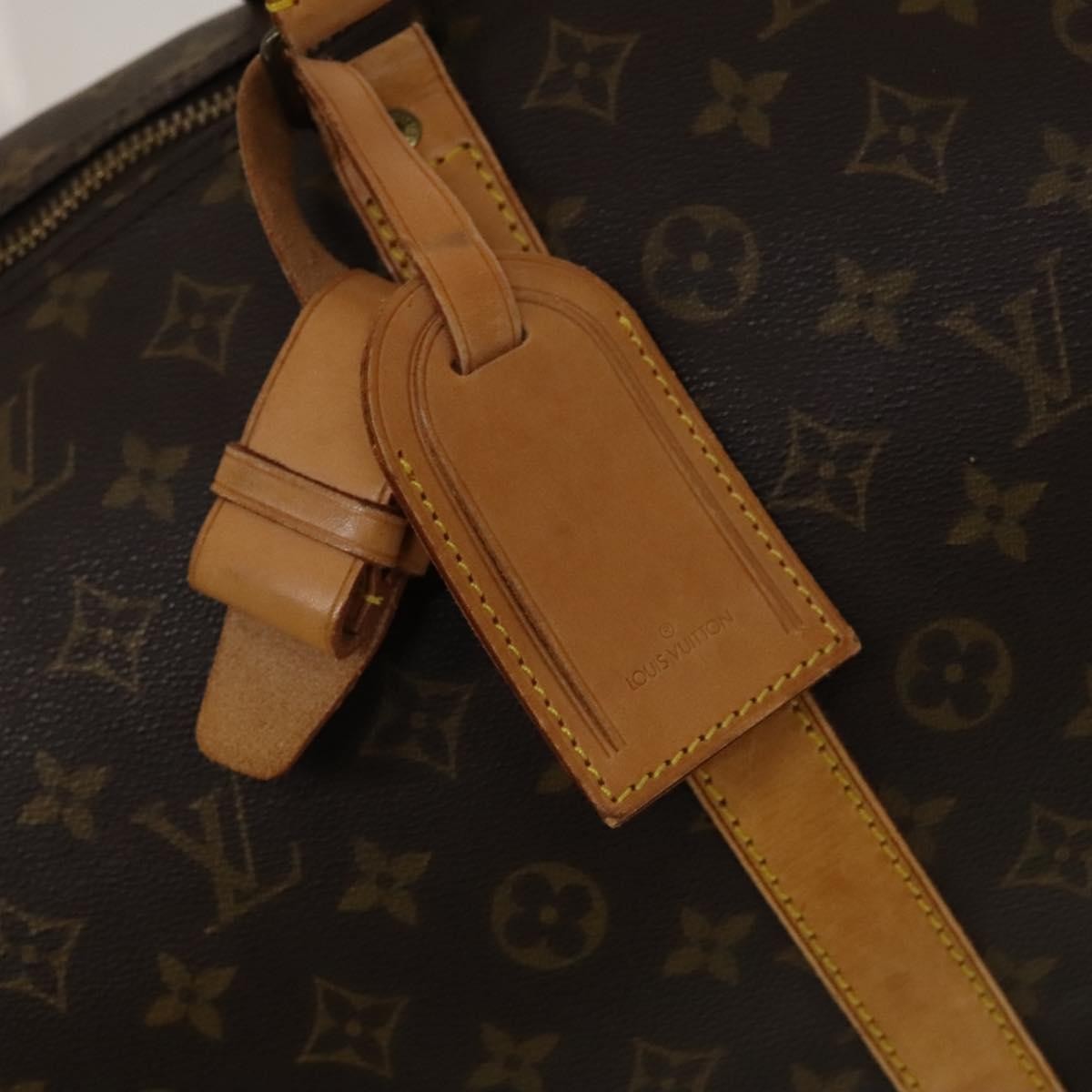Louis Vuitton Keepall Bag Monogram Canvas Brown Canvas Travel Bag