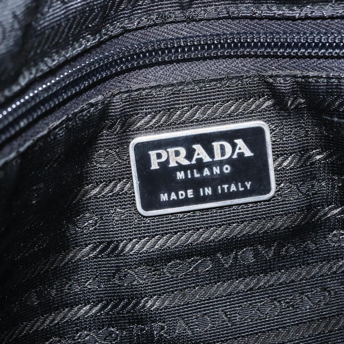 Prada Bowling Shoulder Bag Tessuto Black Nylon Shoulder Bag Bag