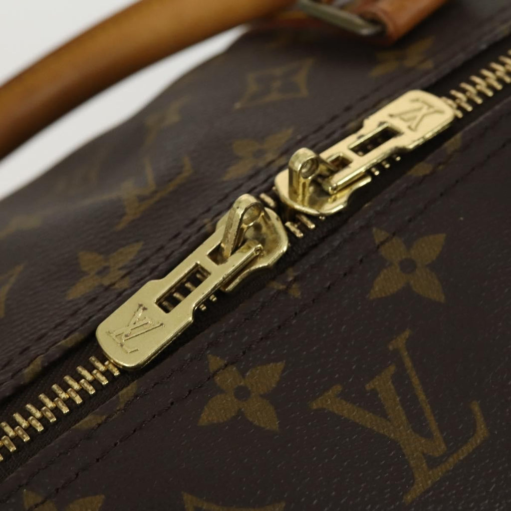 Louis Vuitton Keepall Bag Monogram Canvas Brown Canvas Travel Bag