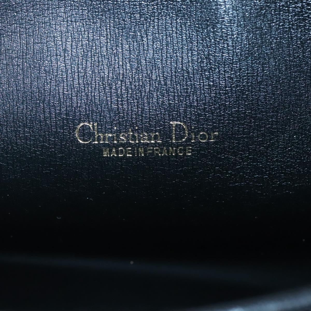 Christian Dior Trotter Pouch Diorissimo Canvas Black Canvas Clutche & Pouche Bag (Pre-Owned)