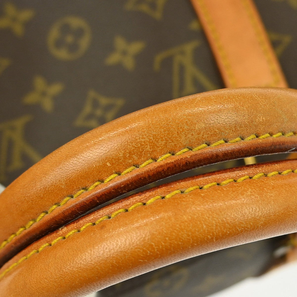 Louis Vuitton Keepall Bag Monogram Canvas Brown Canvas Travel Bag