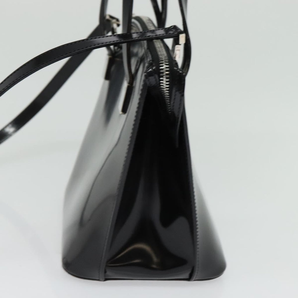 Celine Handbag Patent Leather Black Patent_Leather Handbag