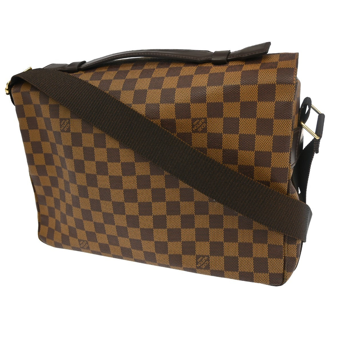 Louis Vuitton Broadway Bag Damier Brown Canvas Briefcase Bag
