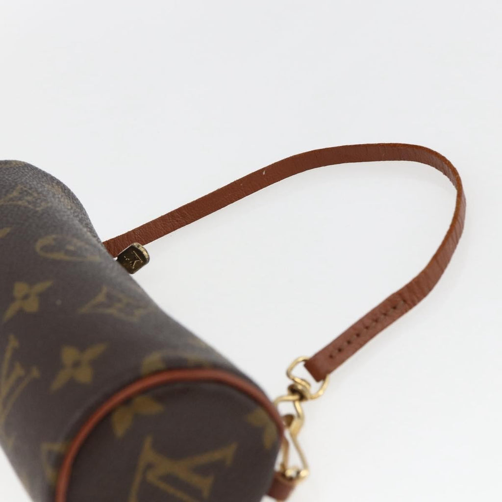 Louis Vuitton Papillon Pochette Monogram Canvas Brown Canvas Clutche & Pouche Bag
