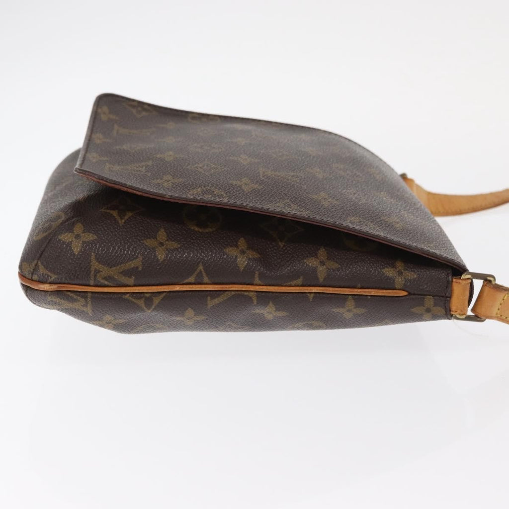 Louis Vuitton Musette Salsa Handbag Monogram Canvas Brown Canvas Shoulder Bag