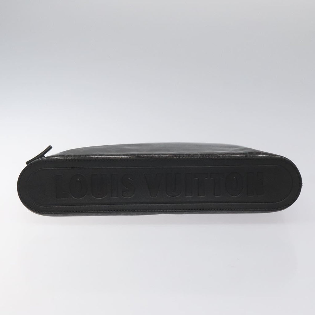Louis Vuitton Pochette Cosmos Limited Edition Monogram Glaze Canvas Black Canvas Clutche & Pouche Bag