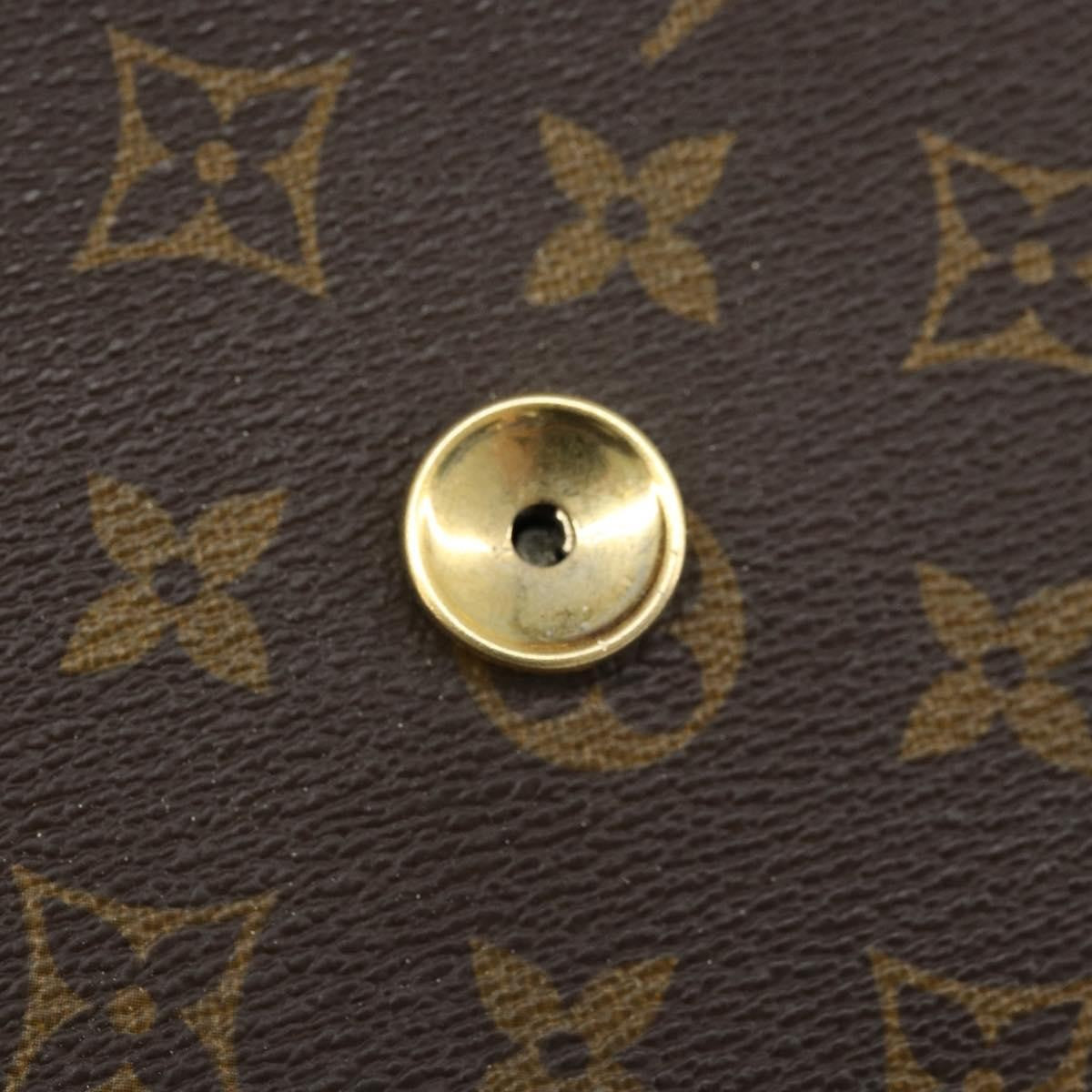 Louis Vuitton Dame Pochette Monogram Canvas Brown Canvas Clutche & Pouche Bag