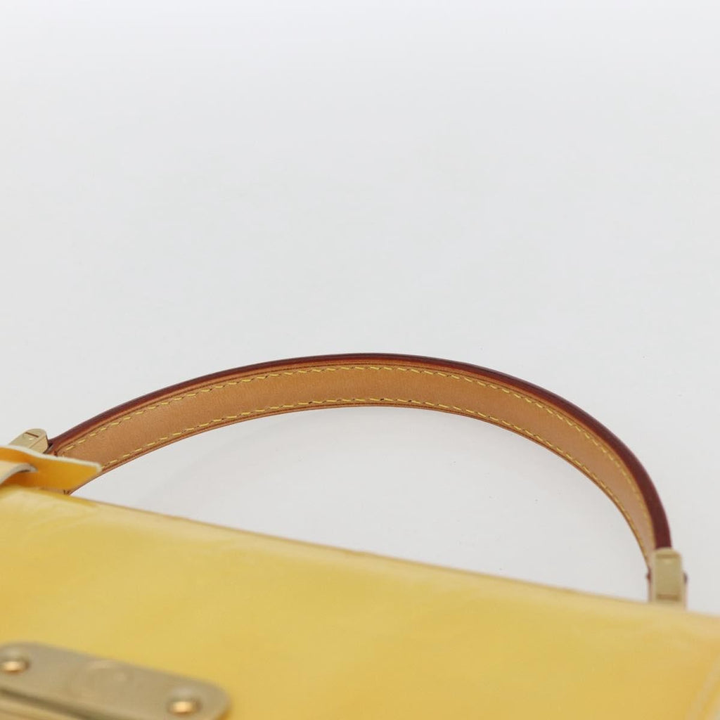 Louis Vuitton Spring Street Nm Handbag Patent Leather Yellow Patent_Leather Handbag