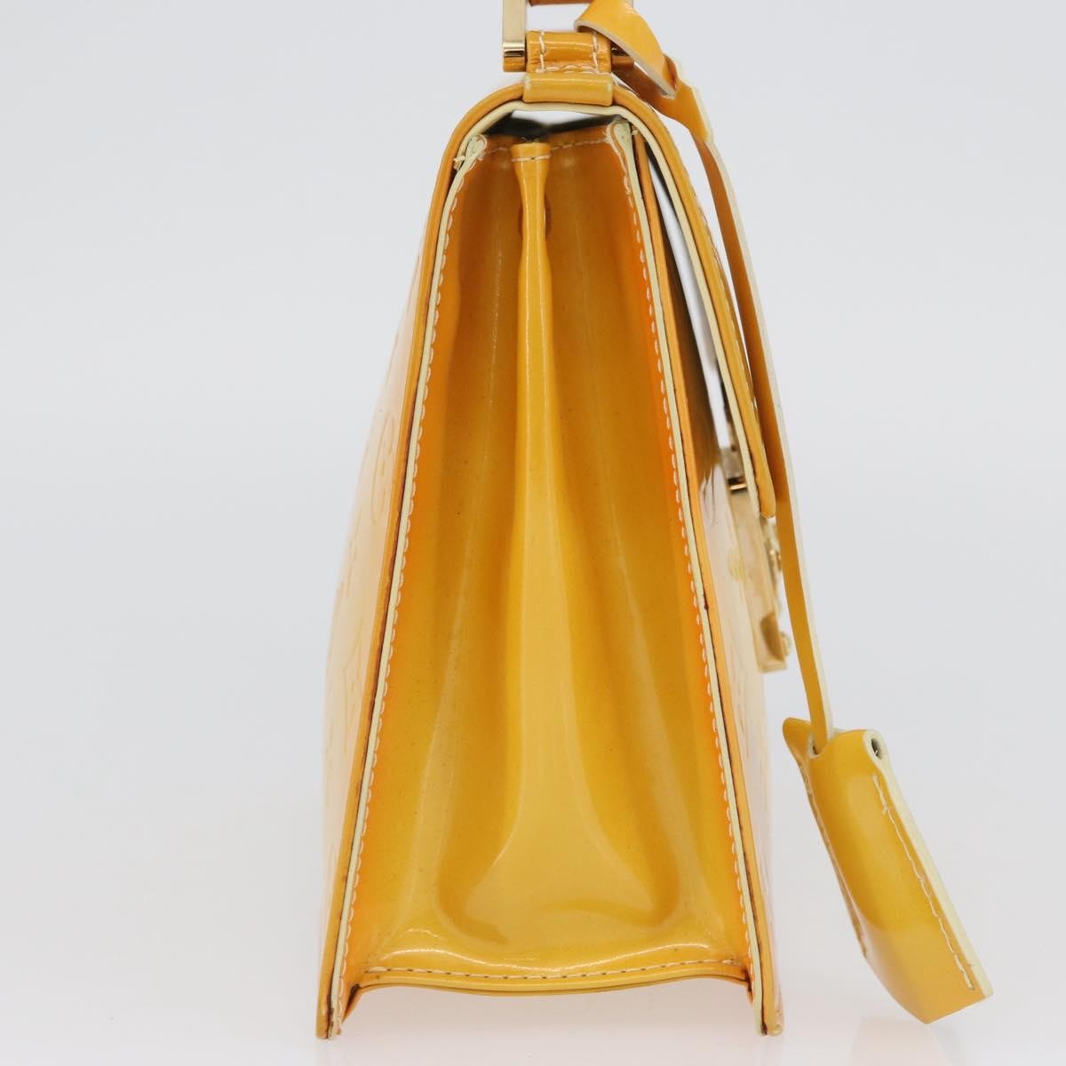 Louis Vuitton Spring Street Nm Handbag Patent Leather Yellow Patent_Leather Handbag