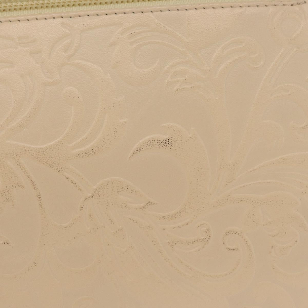 Balenciaga Vintage Handbag Leather Beige Leather Hand