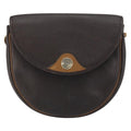 Christian Dior Vintage Cd Flap Shoulder Bag Leather Brown Leather Shoulder Bag Bag (Pre-Owned)