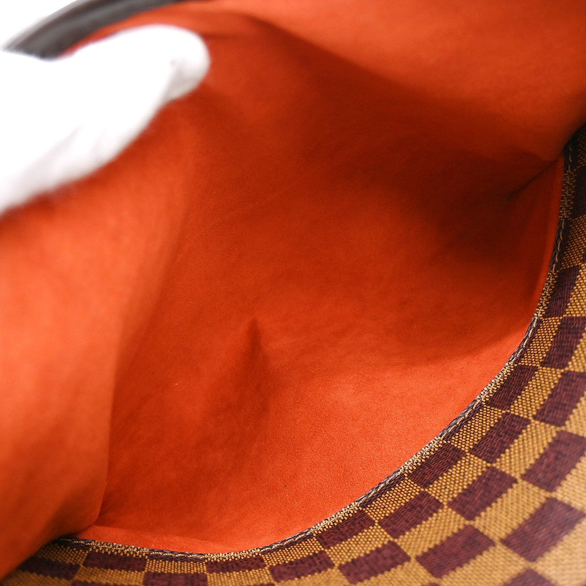 Louis Vuitton Ipanema Handbag Damier Brown Canvas Shoulder Bag