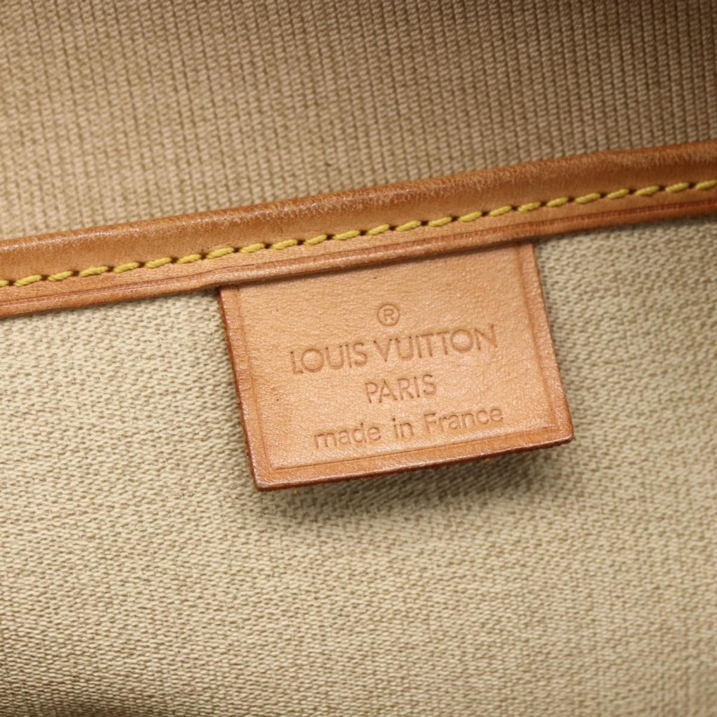 Louis Vuitton Excursion Handbag Monogram Canvas Brown Canvas Handbag