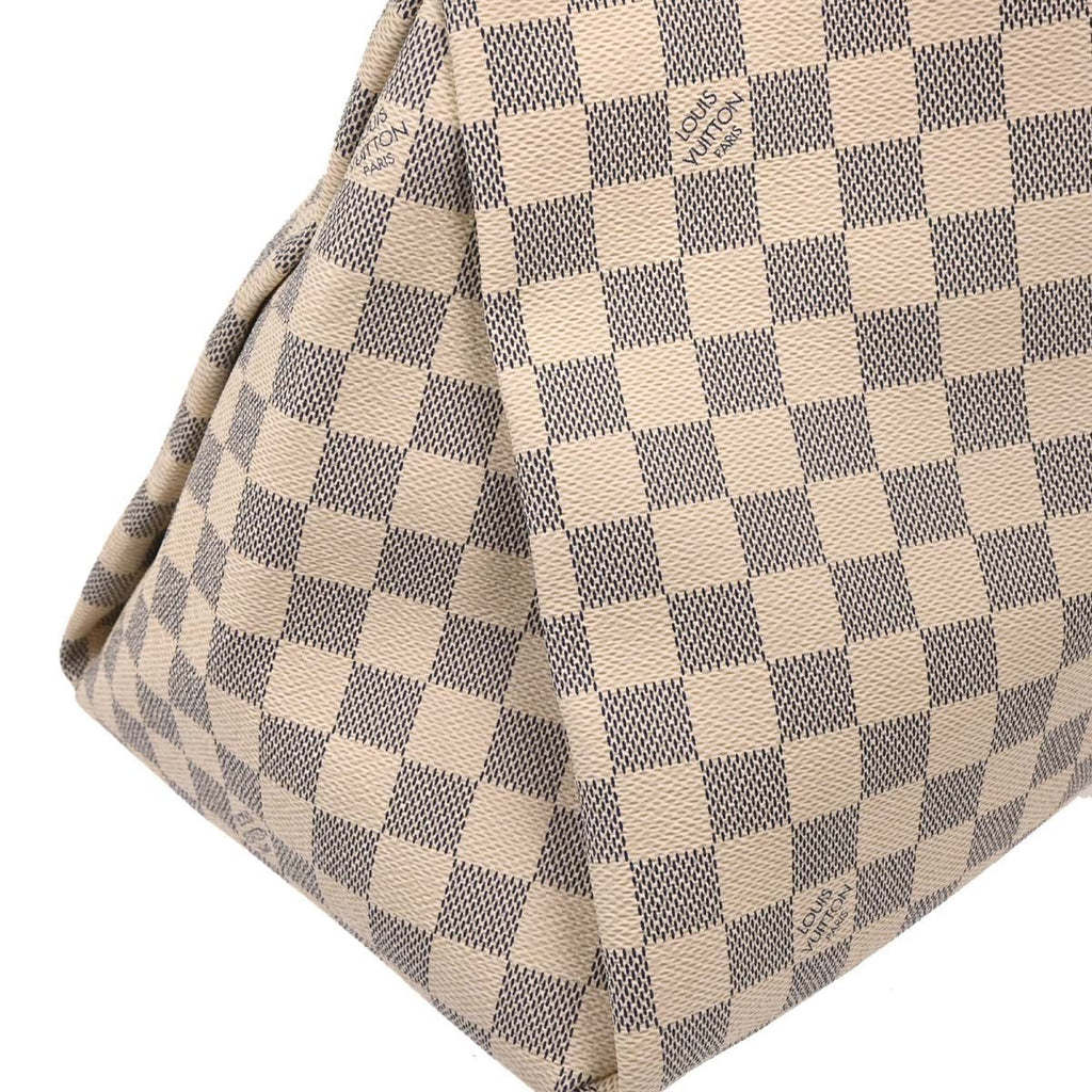 Louis Vuitton Artsy Handbag Damier White Canvas Handbag